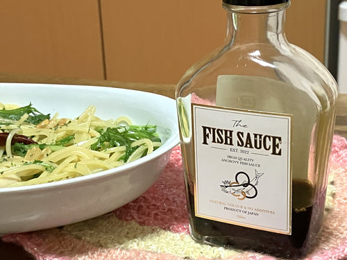 THE FISH SAUCEとペペロンチーノの画像