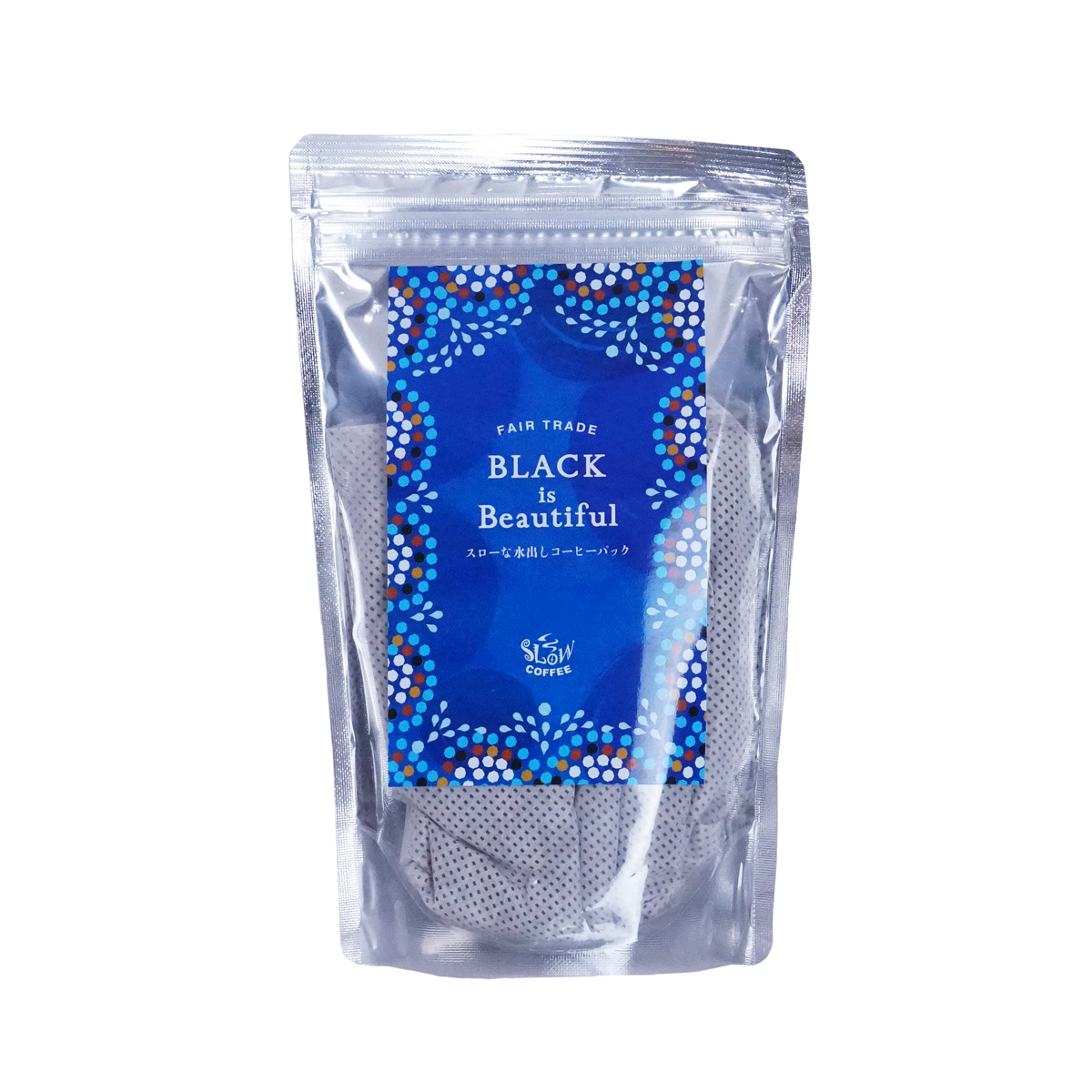 スローな水出しコーヒーパック BLACK is Beautiful 30g×4p