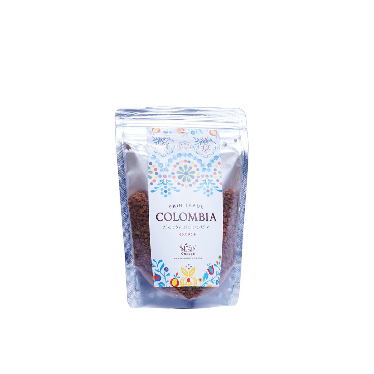 slow coffee 【インスタント】だるまさんがコロンビア 40g