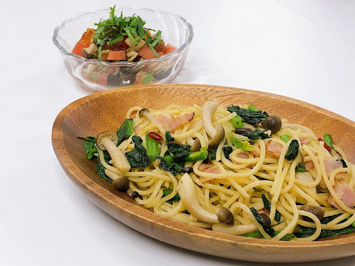 『𝐓𝐡𝐞 𝐅𝐈𝐒𝐇 𝐒𝐀𝐔𝐂𝐄』を使った和風ペペロンチーノの料理教室を開催しました！