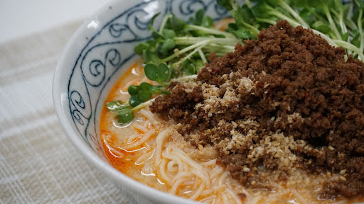 オーツミルクを使ったミルク担々麵の料理教室を開催しました♪