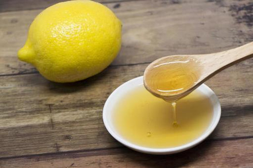 ハチミツとレモンの画像