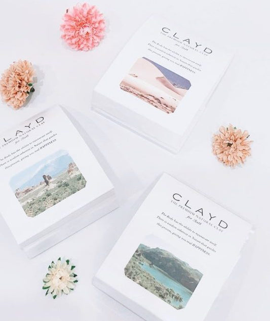 天然ミネラル豊富な入浴剤「CLAYD」で、あなた本来の美しさを！