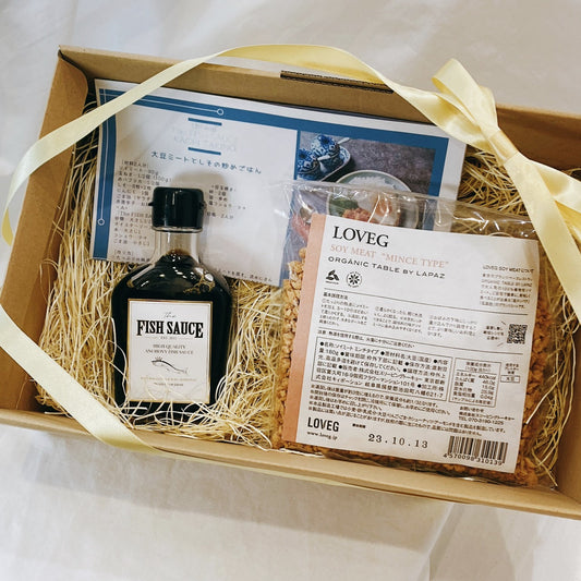 【The FISH SAUCEとソイミートセット販売】Martアンバサダーの滝野先生考案レシピ付き☆